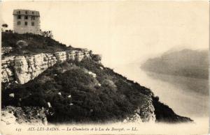 CPA AIX-les-BAINS La Chambotte et le Lac du BOURGET (681788)