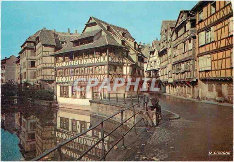 Modern Postcard Strasbourg (Bas Rhin) Alsace Picturesque The Bath & Shower