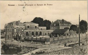CPA PÉRONNE Caisse d'Épargne et Banque de france (25002)