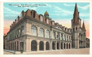 Cabildo Old Spanish Court House Building New Orleans Louisiana Vintage Postcard