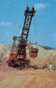 SOUTHEASTERN OHIO~MODERN MONSTER-STRIP MINING AT WORK~1960s POSTCARD