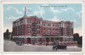 Exterior,  Hotel Snapp,  Excelsior Springs,  Missouri,  PU_1923