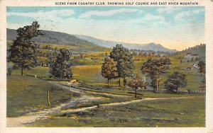 From Country Club, Showing Golf Course and East River Mountain, Misc, WV