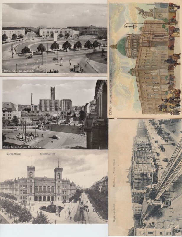 BERLIN GERMANY 104 Vintage Postcards mostly pre-1940 (L3378)