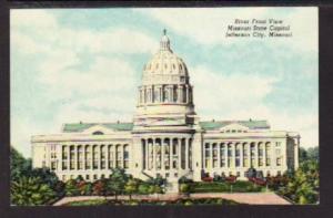 State Capitol Jefferson MO Postcard 5858