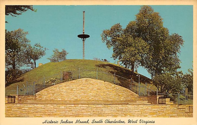 Historic Indian Mound - South Charleston, West Virginia WV  