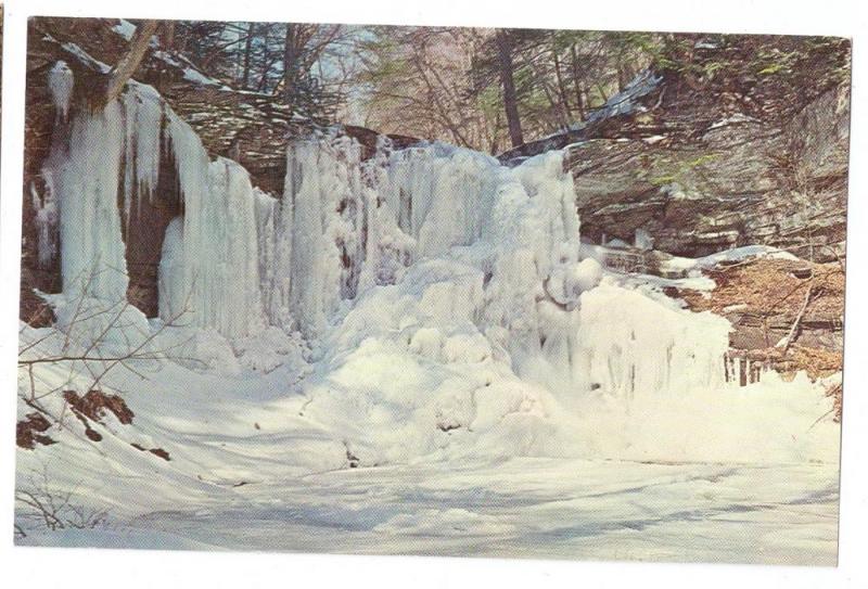 Frozen Waterfall Ricketts Glen Harrison Wright Falls PA 