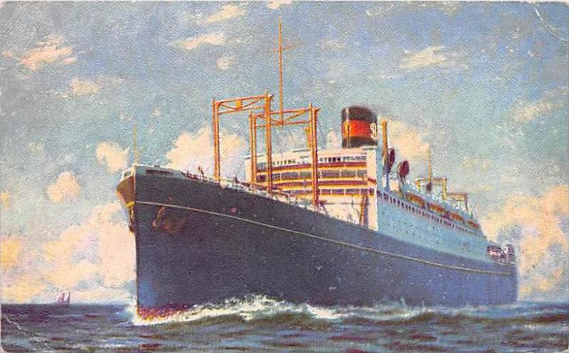 5436  S.S. President Coolidge    Dollar Steamship Line,