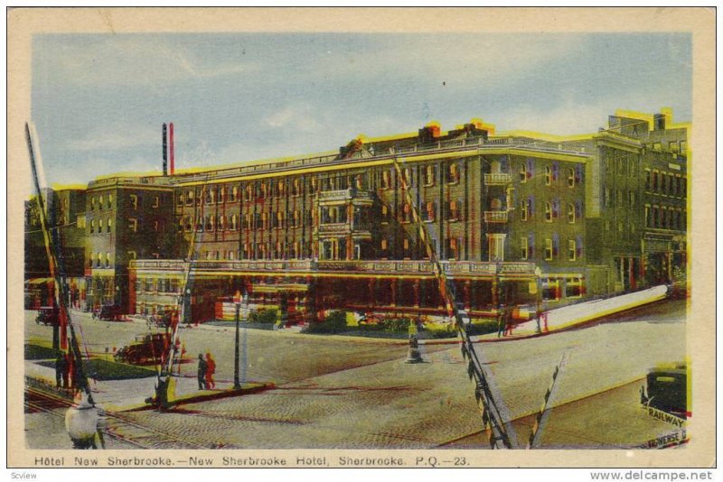 Hotel New Sherbrooke , SHERBROOKE , Quebec , Canada , 30-40s