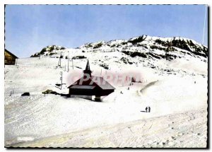 Modern Postcard L'Alpe d'Huez Isere Notre Dame des Neiges Les Grandes Rousses