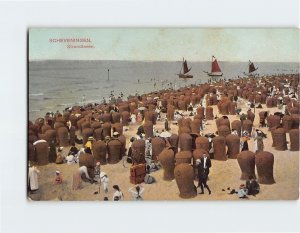 Postcard Strandleven, Scheveningen, The Hague, Netherlands