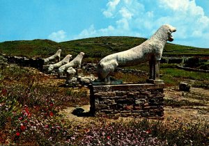 Greece Delos The Terrace Of The Lions