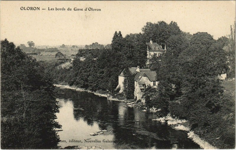 CPA OLORON-SAINTE-MARIE Les Bords du Gave d'Oloron (1142368)