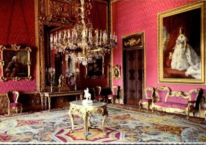 Spain Madrid Royal Palace Queen Mary Christine's Small Hall