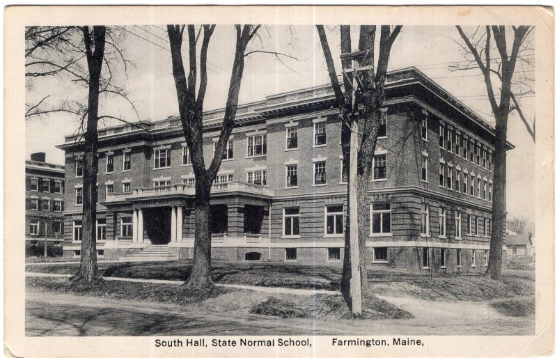 Farmington, Maine, South Hall, State Normal School