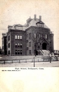 Bridgeport, Connecticut - The Bridgeport High School - c1905