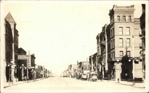 Bozeman Montana MT Main St. c1920 Real Photo Postcard