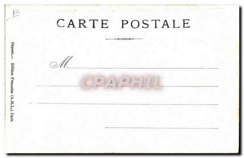 Old Postcard Union Franco Italian queens mid Careme