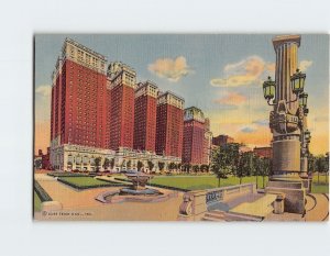 Postcard The Conrad Hilton Hotel, Chicago, Illinois