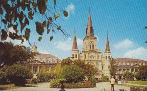 Louisiana New Orleans Scene From Jackson Square