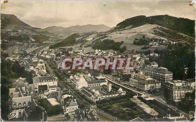 Modern Postcard La Bourboule general view