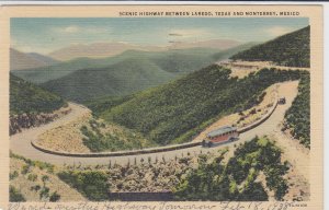 Highway from Laredo, Texas to Monterrey, Mexico, 1938 !