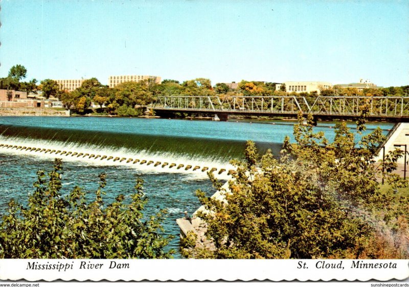 Minnesota St Cloud Mississippi River Dam