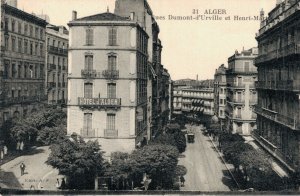 Alger Rue Dumont d'Urville et Henri Marty Algeria 04.77