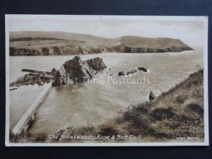 Devon: Hope Cove, The Breakwater, Hope & Bolt Tail - by Post Office Hope Cove