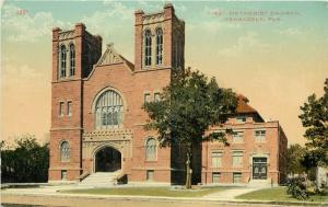 c1910 Printed Postcard; First Methodist Church Pensacola FL unposted