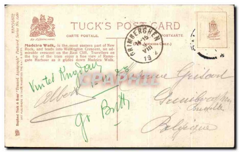 Postcard Old Madeira Walk Ramsgate