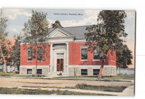 Bemidji Minnesota MN Postcard 1907-1915 Public Library