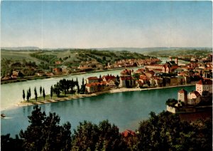 Passau, Dreiflüssestadt, City of Three Rivers, Danube, Inn, Ilz, Bavari Postcard