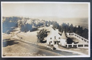 Mint Canada Real Picture Postcard RPPC Swimming Pool ball room Murray bay 