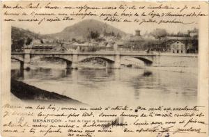 CPA BESANCON - Pont de Canot et Rosemont (486907)