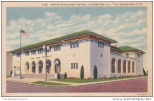 Florida Clearwater Post Office 1941 Curteich