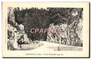 Old Postcard Hauteville Pass Rechetaille