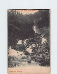 Postcard Cascade De Lutour Cauterets France