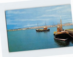 Postcard View Of Montrose From Ferryden Harbour, Montrose, Scotland