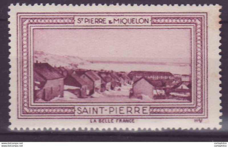 Label ** Saint Pierre et Miquelon Saint Pierre