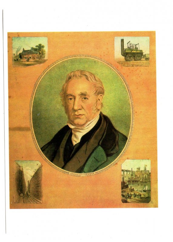 Portrait George Stephenson, Engineer