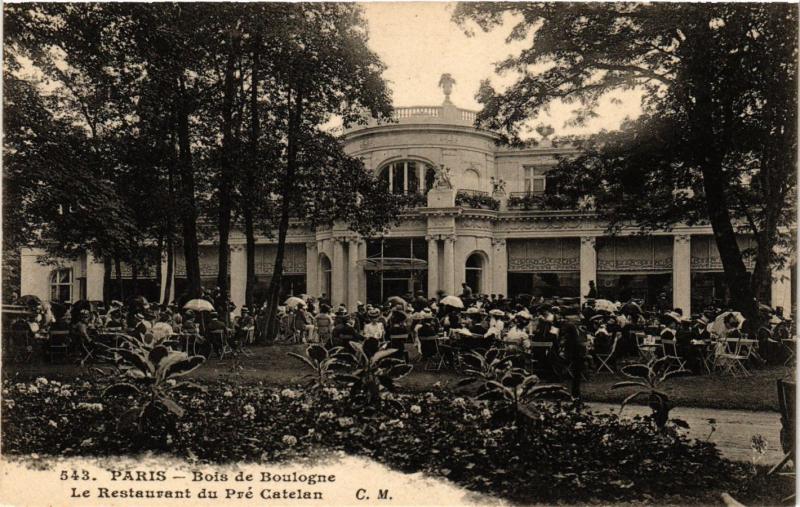 CPA PARIS 16e-Bois de Boulogne-Le Restaurant du Pré Catelan (326195)