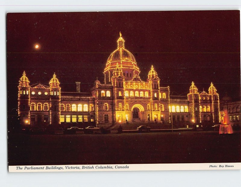 Postcard The Parliament Buildings, Victoria, Canada