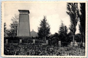 Postcard - The Three Monuments - Waterloo, Belgium