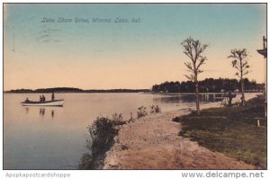 Indiana Winona Lake Lake Shore Drive 1908