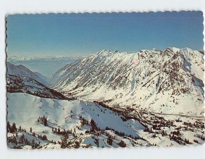 Postcard The Snowbird Tram and the Snowbird Village, Snowbird, Utah