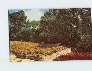 Postcard Flowers Unlimited Washington Park Michigan City Indiana USA