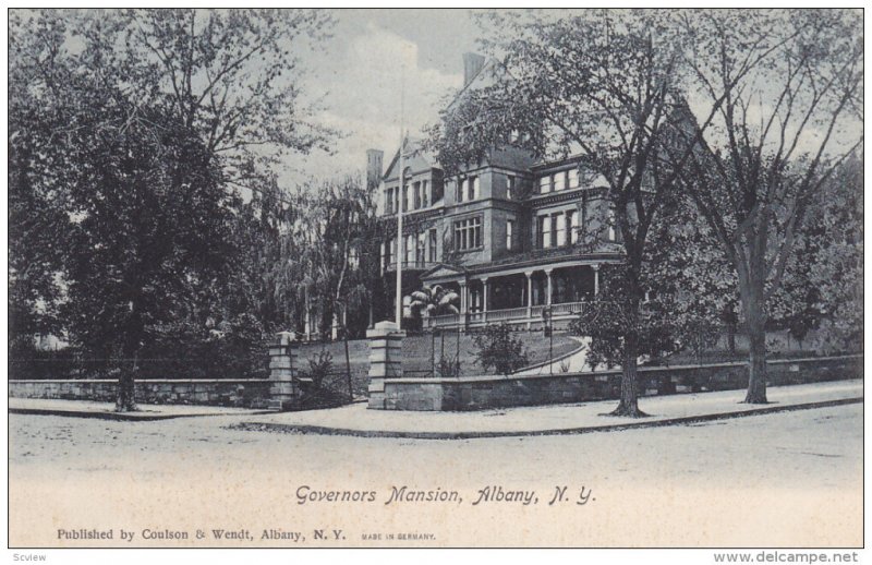 Governors Mansion, ALBANY, New York, PU-1907
