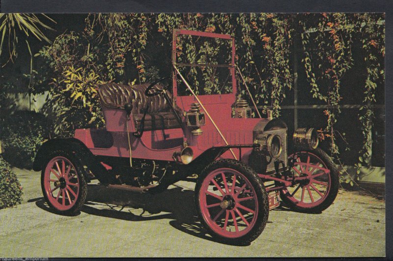 Vintage Cars Postcard - 1909 Maxwell-Briscoe - Cars & Music of