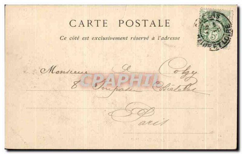 Old Postcard Angers Le Jardin Du Mail